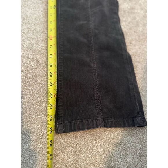LIKE NEW Pilcro And The Letterpress Stet Corduory Gray Crop Pant - Size 29 - Picture 8 of 8